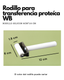 Rodillo para Western Blot | Eliminador de Burbujas para Transferencia Proteica