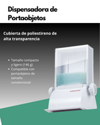 Dispensador de Portaobjetos para Microscopio | Sistema Anticontaminación | Compatible Estándar | Alta Resistencia Química