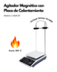 Agitador Magnético con Placa de Calentamiento LC-MSB-HD | 5 L, 300 °C y Sensor Pt1000