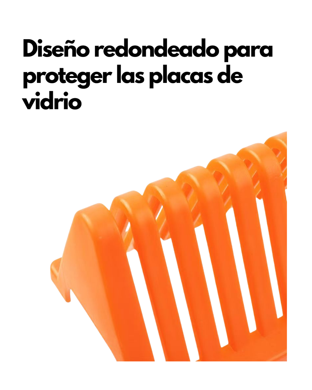 Escurridor para Portaobjetos y Placas de Vidrio para Electroforesis | Soporte de Secado de PP