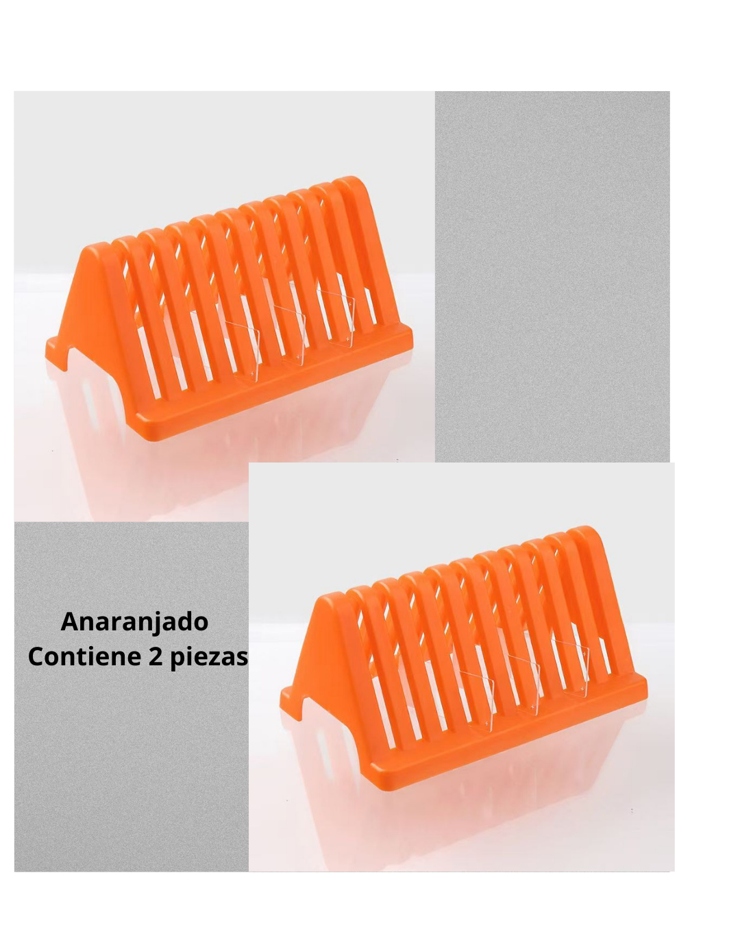 Escurridor para Portaobjetos y Placas de Vidrio para Electroforesis | Soporte de Secado de PP Imagen secundaria del producto