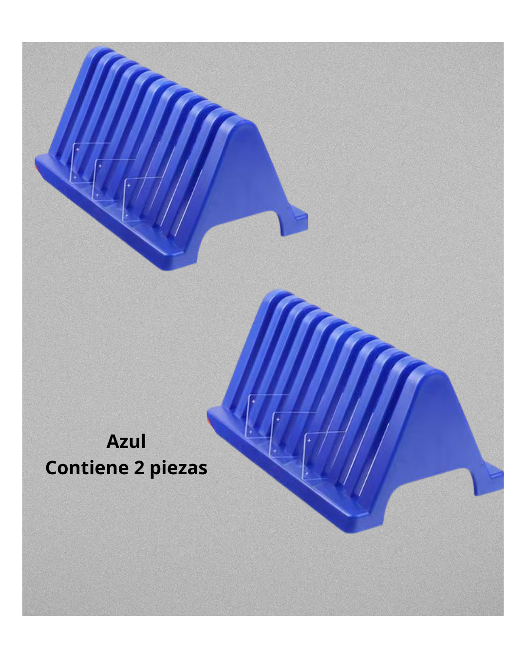 Escurridor para Portaobjetos y Placas de Vidrio para Electroforesis | Soporte de Secado de PP Imagen principal del producto