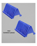 Escurridor para Portaobjetos y Placas de Vidrio para Electroforesis | Soporte de Secado de PP