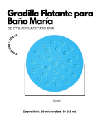 Gradilla Flotante para Baño María | Rack para Microtubos en PP y EVA