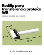 Rodillo para Western Blot | Eliminador de Burbujas para Transferencia Proteica