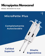 Micropipetas Monocanal - Modelo MicroPette Plus