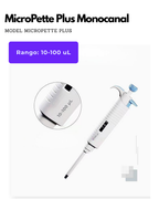Micropipetas Monocanal - Modelo MicroPette Plus