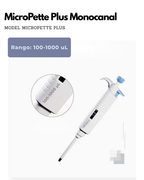 Micropipetas Monocanal - Modelo MicroPette Plus