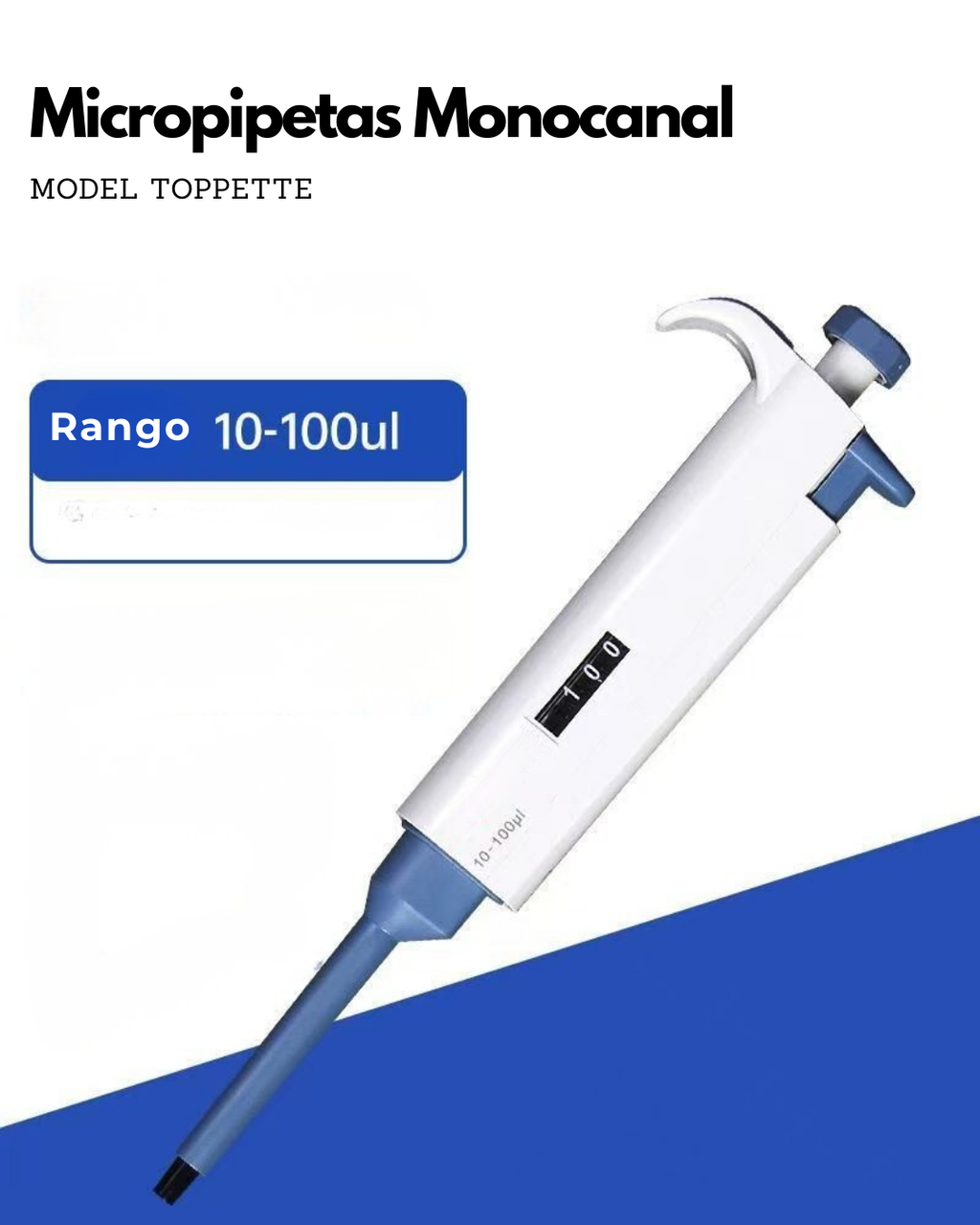 Micropipetas Monocanal – Modelo Toppette| Envío Gratis |