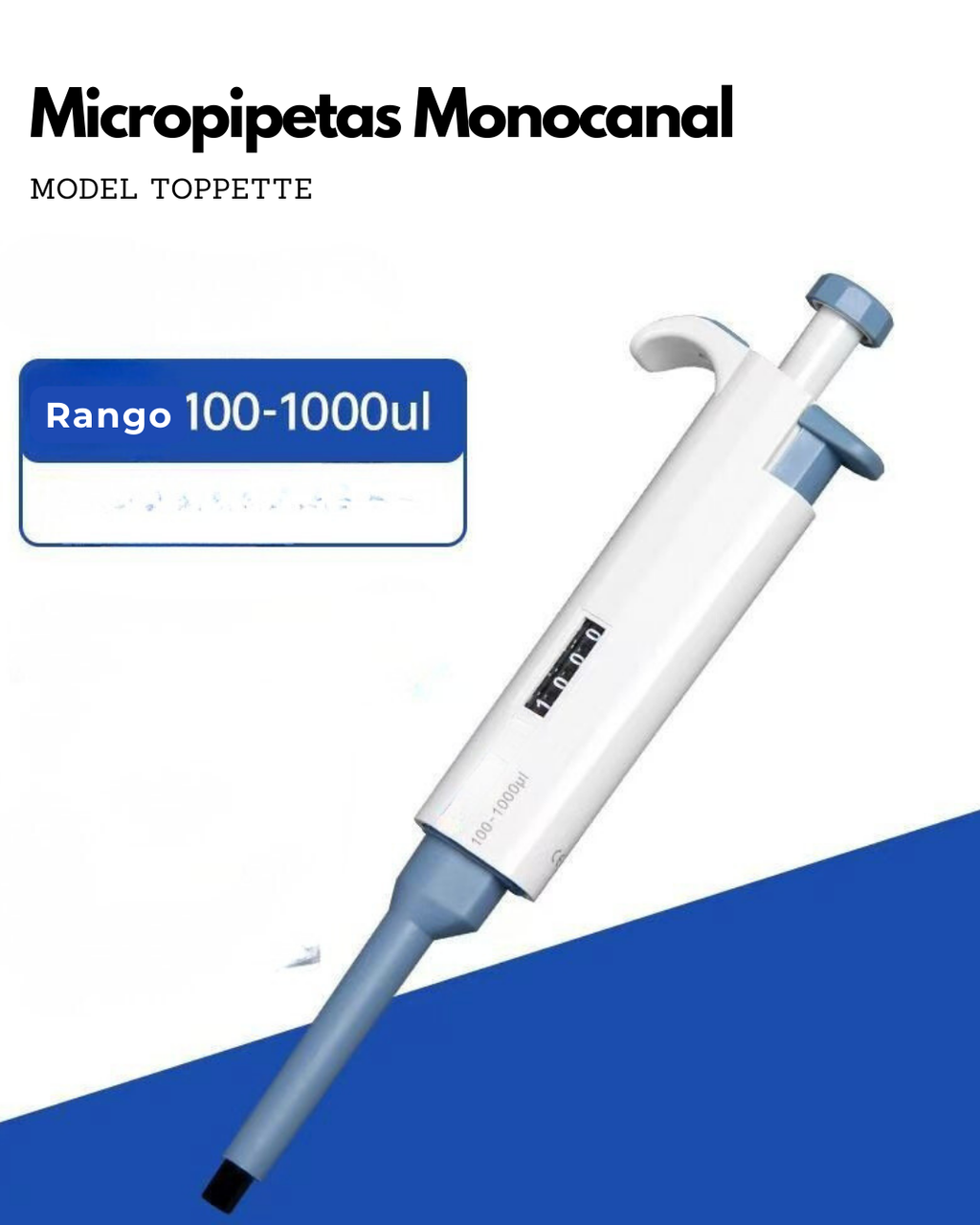 Micropipetas Monocanal – Modelo Toppette| Envío Gratis |