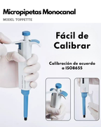 Micropipetas Monocanal – Modelo Toppette| Envío Gratis |